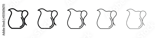 Jug icon vector, Symbol, logo illustrations