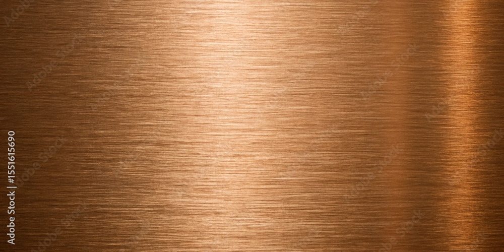 Warm Brushed Bronze Metal Texture: Subtle Light Reflection, Elegant Background Warm Brushed Bronze Metal Texture: Subtle Light Reflection, Elegant Background