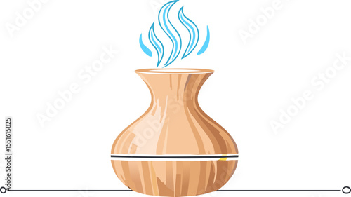 Diffuseur aromatique simple avec vapeur