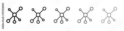Network icon vector, Symbol, logo illustrations