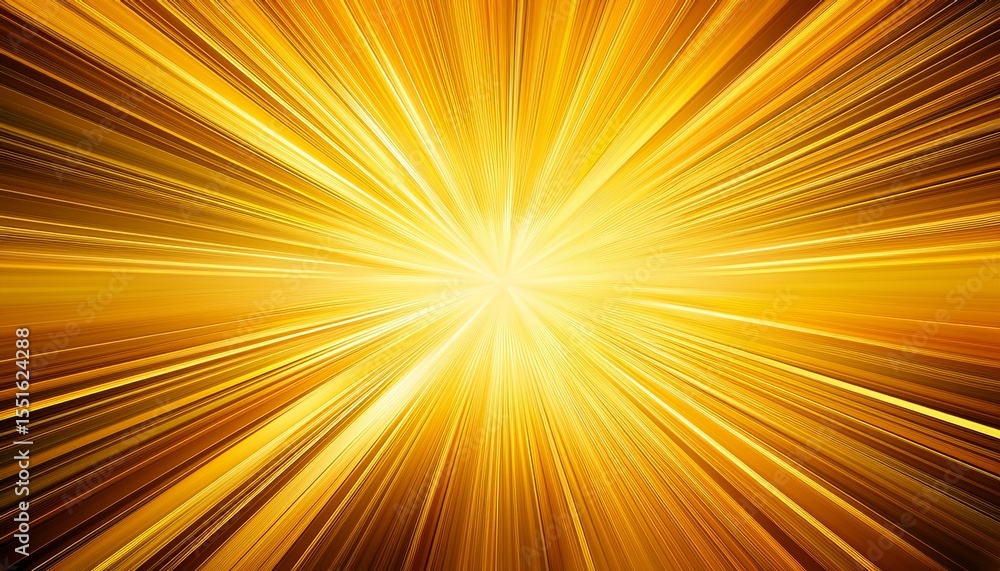 Obraz premium abstract yellow background with rays ai generated art illustration