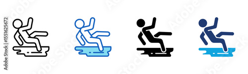 Liability Insurance icon Multi Style Vector Illustration