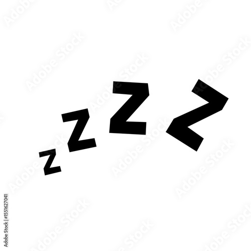 ZZZZ sleeping doodle icon 