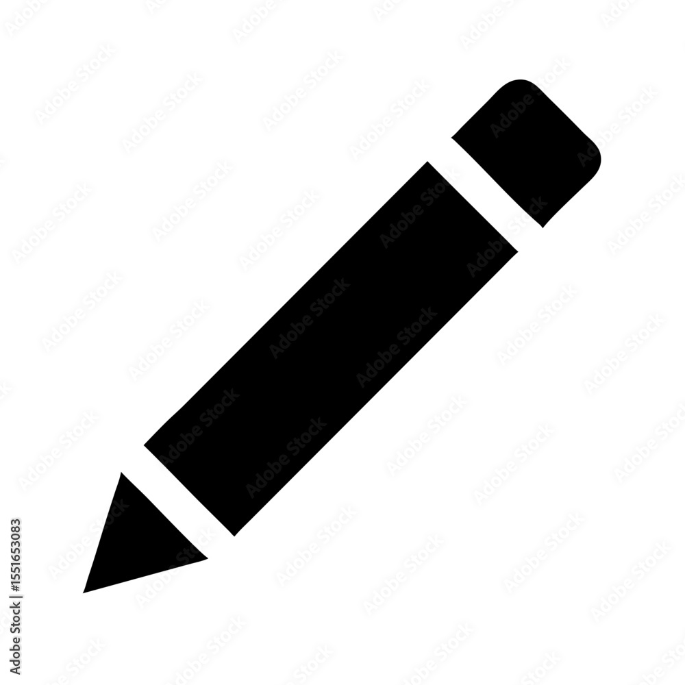Pencil icon vector illustration Pencil icon vector illustration
