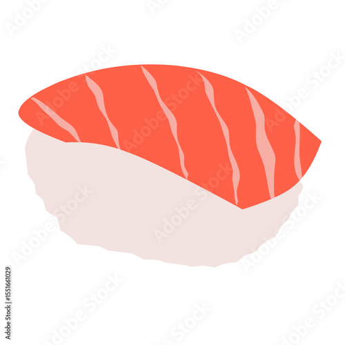 Japanese sushi illustration