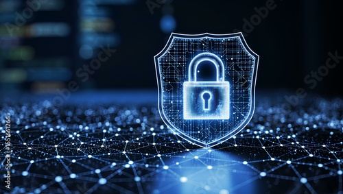 Cyber security and data protection, internet network security, protect business and financial transaction data from cyber attack, advanced encryption for user data security