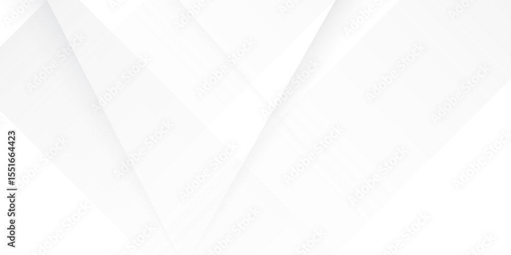 Fototapeta premium Abstract white background. Minimal geometric white light background abstract design.
