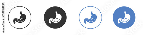 Stomach icon vector, Symbol, logo illustrations