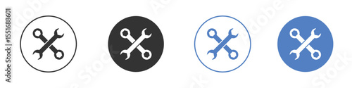 Tools icon symbol set. vector graphic design
