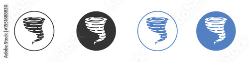 Tornado icon vector, Symbol, logo illustrations