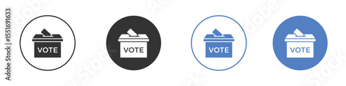 Voting icon vector, Symbol, logo illustrations