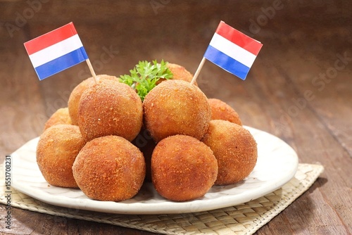 Photography Bitterballen is the name of a type of food in the Netherlands
