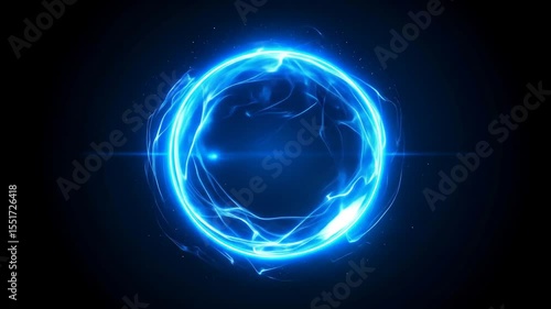 Wallpaper Mural Energetic Blue Portals: Dynamic Animated Backgrounds and Special Effects Elements Torontodigital.ca