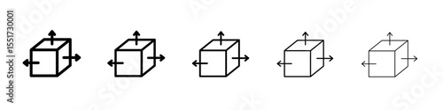 3D icon simple illustration logo art