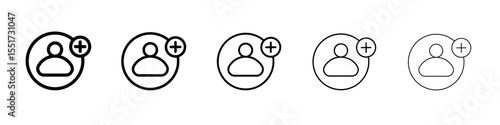 Add new icon simple illustration logo art