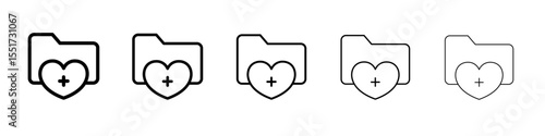 Add to favorite icon simple illustration logo art