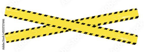 cute blank empty hand drawn yellow black under construction warning danger safety alert text word police line cross border template kids doodle crayon watercolor illustration clipart vector sticker