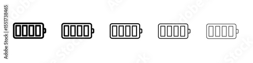 battery icon simple illustration logo art