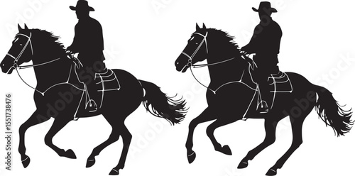 Horse Racing Silhouette Bundle”
