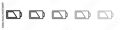 battery icon simple illustration logo art