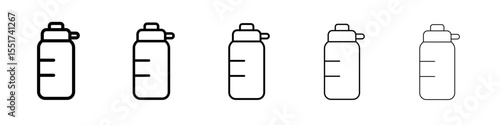 Bottle icon simple illustration logo art