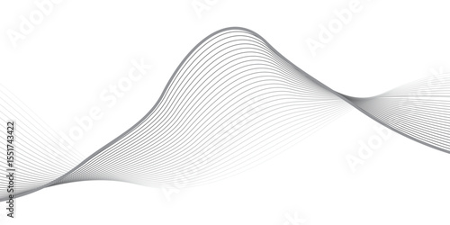 
Vector Illustration of Abstract Wavy Lines on Transparent Background – Ideal for High-Tech Communication Designs, Big Data Reports, Research Presentations, and Business Technology Collateral
