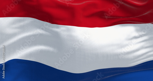 Free Download Close-up of the Netherlands flag waving - GFXLoad