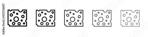 cheese icon simple illustration logo art