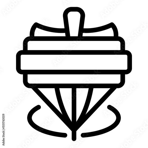 spinning top icon