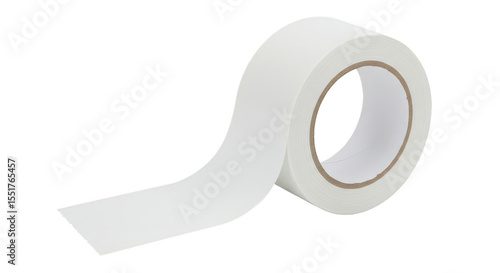 Wallpaper Mural Isolated Double Sided White Adhesive Tape Roll for Mounting Object Torontodigital.ca