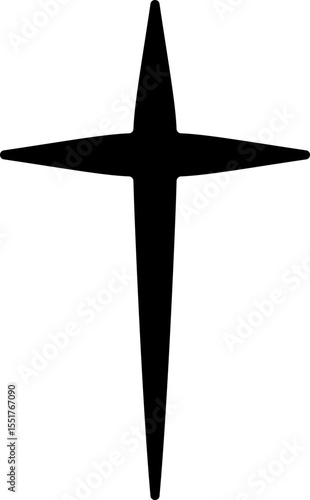 Vector illustration. abstract graphic geometric symbol and object. Vectores.