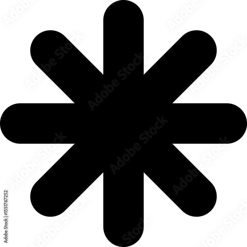 Vector illustration. abstract graphic geometric symbol and object. Vectores.