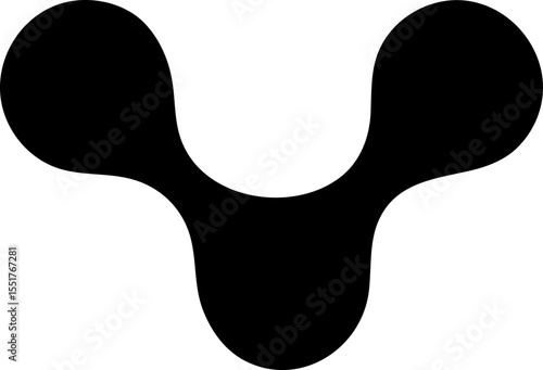 Vector illustration. abstract graphic geometric symbol and object. Vectores.