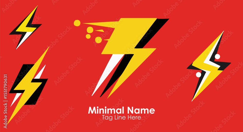 Dynamic Lightning Bolt Logo Dynamic Lightning Bolt Logo