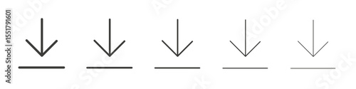 Download icon simple illustration logo art