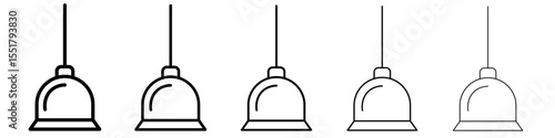 Dustpan icon simple illustration logo art