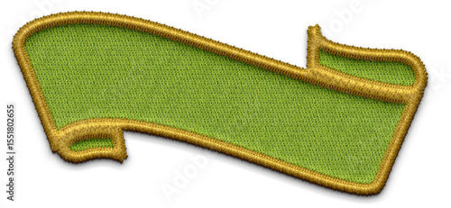 set of green embroidery shapes for background. PNG file embroidery