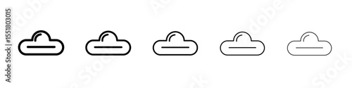 Euro hook icon simple illustration logo art