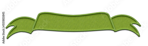 set of green embroidery shapes for background. PNG file embroidery