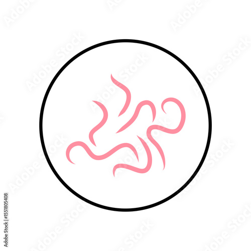 Worm Intestinal Parasites Icon