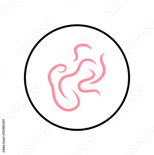 Worm Intestinal Parasites Icon