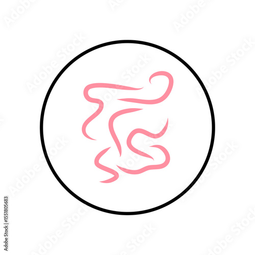 Worm Intestinal Parasites Icon