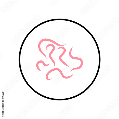 Worm Intestinal Parasites Icon