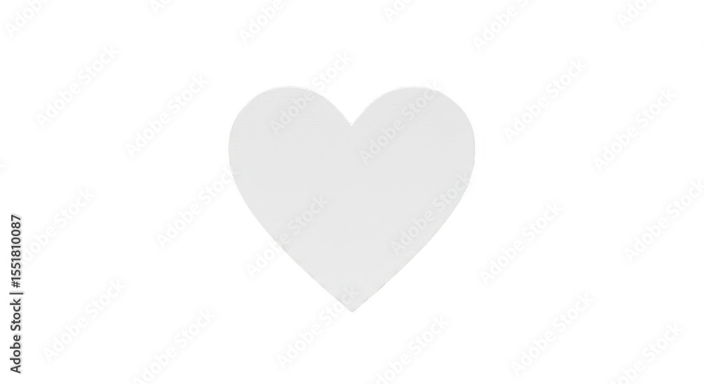 Simple White Heart Shape Graphic Element Isolated Transparent Background Simple White Heart Shape Graphic Element Isolated Transparent Background