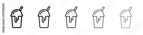 Frappe icon simple illustration logo art