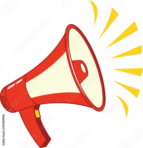 megaphone icon vector illustration