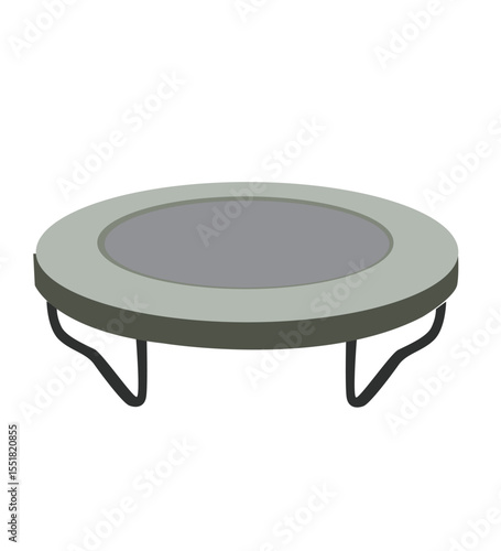 vektor Trampoline. Trampoline for jumping. vector illustration