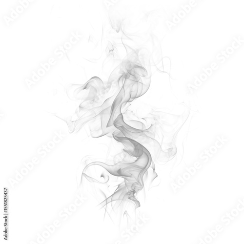 Ephemeral Wisps: A mesmerizing image that captures the ethereal beauty of swirling smoke, creating a sense of mystery and intrigue. 