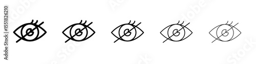 Hide icon simple illustration logo art