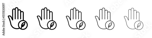 hypoallergenic icon simple illustration logo art